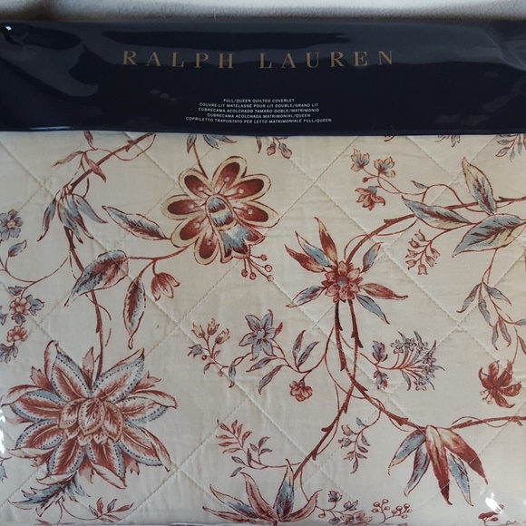 Ralph Lauren Isleboro Kailie FULL/QUEEN Quilt NEW - Picture 4 of 8